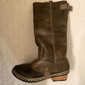 Size 8.5 Sorel Slimpack Riding boots